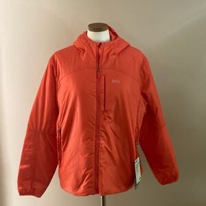 REI Women's Flash Insulated Hoodie - Bright Orange